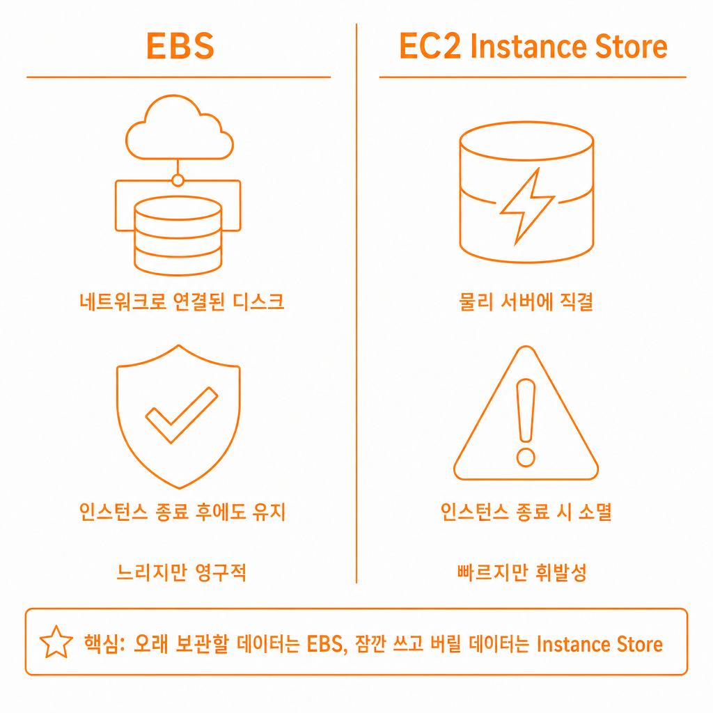 EBS vs EC2 Instance Store 비교
